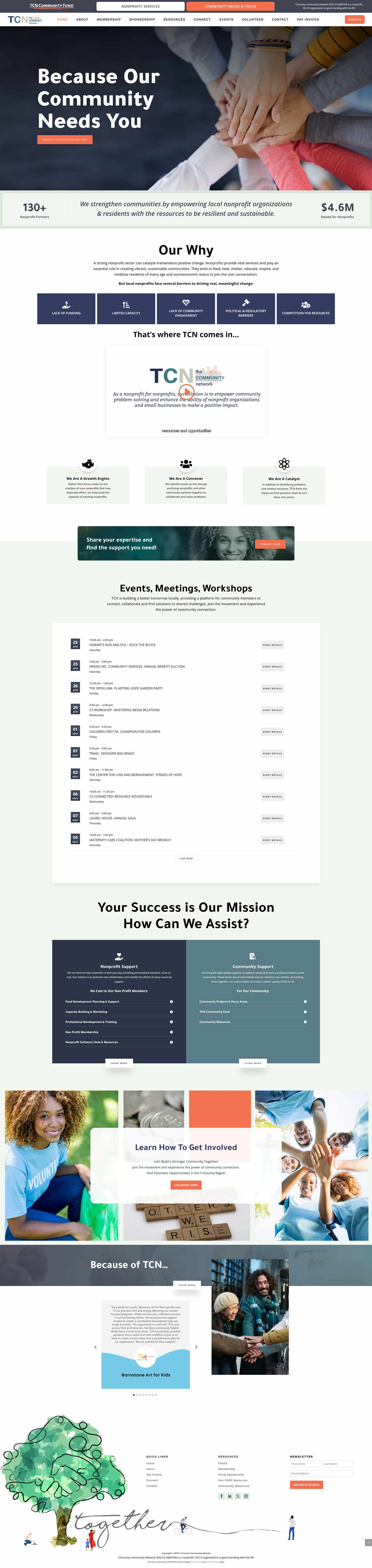 TriCounty Community Network A Nonprofit For Nonprofits